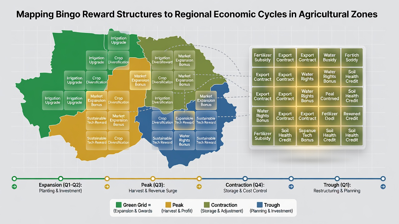 Regional bingo venues adjusting prize structures during agricultural economic cycles